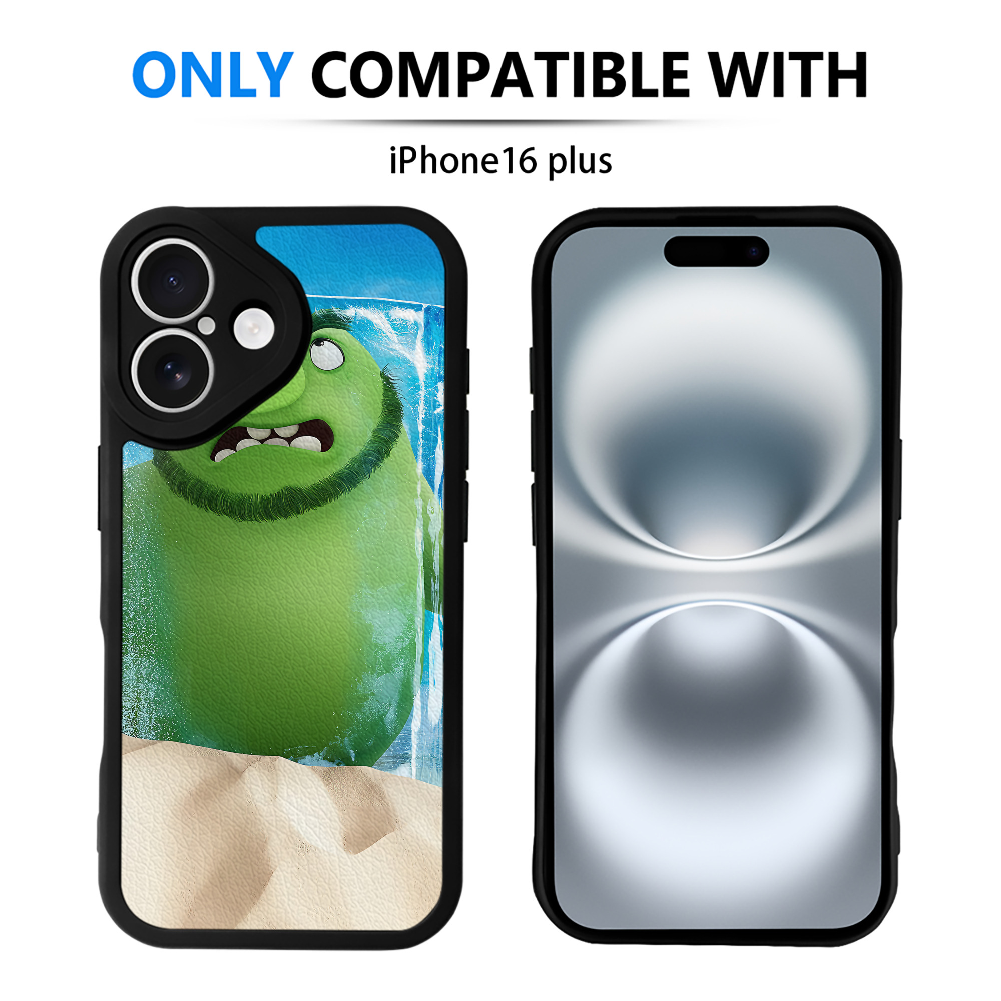 （画像用） Angry Birds アングリーバード 【iPhone 16シリーズ対応】シリコンスマホケース（レザー調） 材質：シリコン